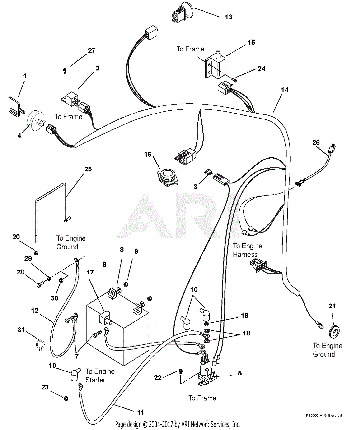 Ariens 915157  000101