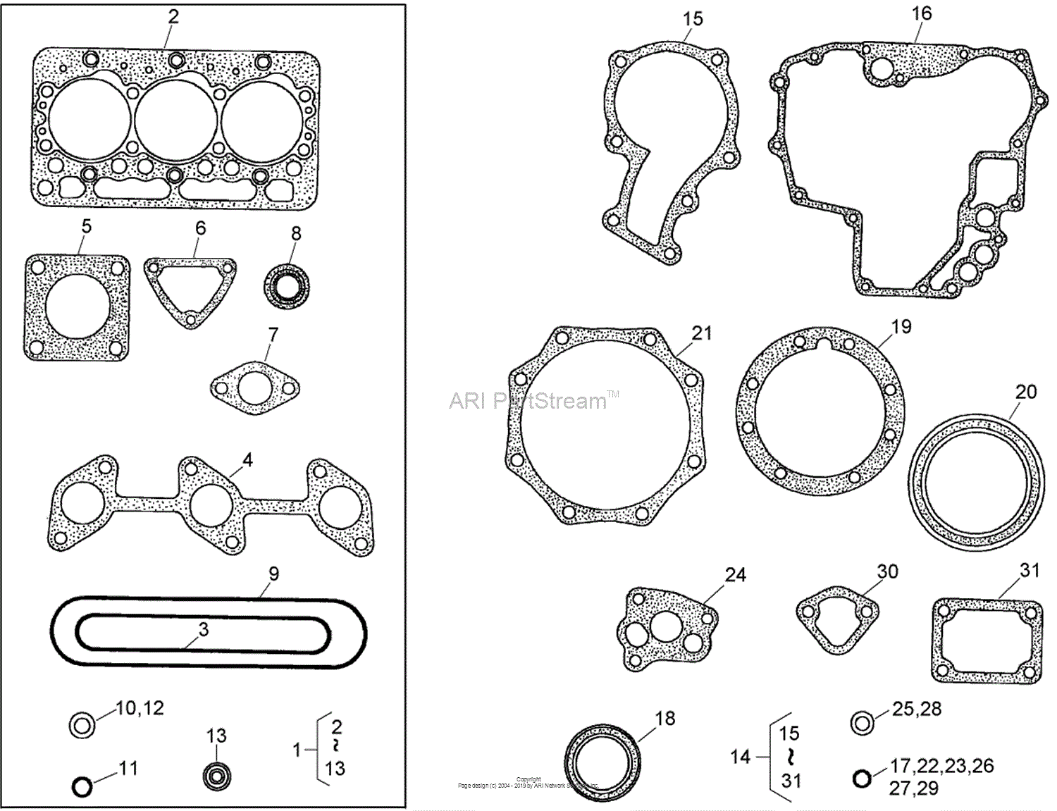 ... 52 Toro Z Master Parts on kohler ch25s replacement engine