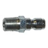 1/4" MPT Zinc Coated Steel Plug 1195