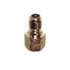 3/8" FPT Zinc Coated Steel Plug 3878