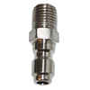 3/8" MPT HP Components Stainless Steel Plug 4960