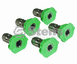 5 Pack 25° Quick Change Green Nozzles 758061