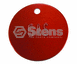 RED GAS FUEL ID TAGS 765408