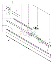 Main Pipe Assembly, Driveshaft SN 06001501 - 06999999