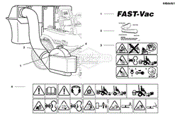 Decal Group - Fast-Vac Blower S/N: 07/2014 &amp; Above