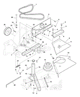 61&quot; Blower Mount &amp; Drive Group