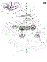 48&quot; &amp; 52&quot; Mower Deck - Pulleys, Belt, &amp; Idler Arm