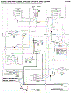 Electrical Schematic - Charging Circuit B&amp;S BV S/N: 2017954956 &amp; Above