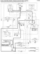 Electrical Schematic - Cranking Circuit B&amp;S BV S/N: 2017954956 &amp; Above