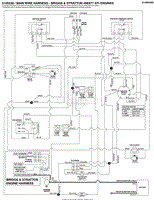 Electrical Schematic - Charging Circuit B&amp;S EFI S/N: 2017954956 &amp; Above