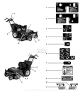 Decals - Safety &amp; Instruction - Early Models