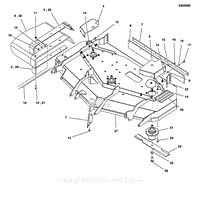 52&quot; Mower Deck - Housing, Covers, Spindles and Blades