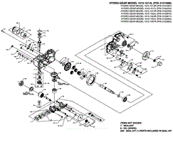 Transaxle SERVICE PARTS - ZT5400