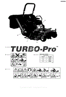 Decal Group - Turbo Pro Blower S/N: 07/2014 &amp; Above