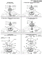 Mower Deck Guards &amp; Spindle Pulley - 2-Belt Driven Mower Decks