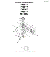 Engine Service Parts - Kawasaki (FX651V - FX1000V)