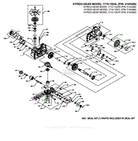 Transaxle SERVICE PARTS - ZT4400