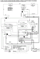 Electrical Schematic - PTO Clutch Circuit - B&amp;S 49E877 EFI S/N: 2017360079 &amp; Above