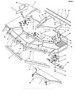 61&quot; Mower Deck - Housing, Covers, Spindles &amp; Blades (Rear Discharge)