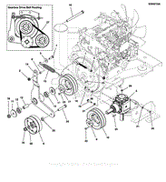 Gearbox Drive Group - S/N: 2017528586 &amp; Below