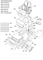 Seat Mount and Floor Group S/N: 4000471743 and Above