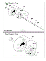 Wheel and Tire Group S/N: 4000771923 and Below