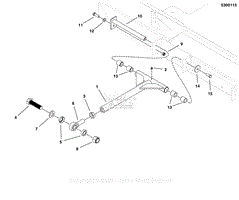 61&quot; &amp; 72&quot; Mower Deck - Rear Mount Bars