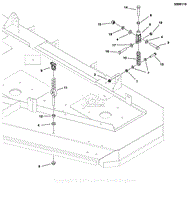 72&quot; iCD Mower Deck - Hanger Chains