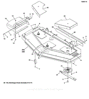 72&quot; iCD Mower Deck - Housing, Covers, Spindles &amp; Blades