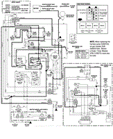 Electrical Schematic - Ignition / Safety Circuit - Gas (2000237258 &amp; Below)