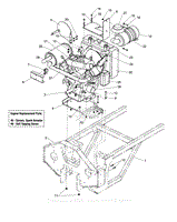 Engine, Radiator &amp; Mount Group - Gas