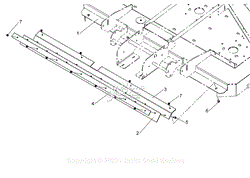 61&quot; Mower Deck - Rear Deflector