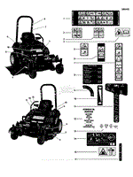 Decals - Safety &amp; Operation - ANSI EXP