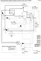 Electrical Schematic - Ign. Grounding Circuit/Op. Pres. B&amp;S 44T977, 49T877 S/N: 2017954956 &amp; Above