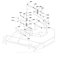 52&quot; Mower Deck Group - Hanger Chains