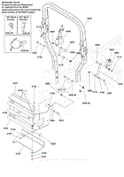 Rear Bumper and ROPS Group - Models with Folding Roll Bars