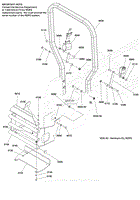 Rear Bumper and ROPS Group - Models with Rigid Roll Bars