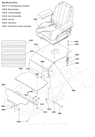 Seat Mount &amp; Floor Group S/N: 4000875837 and Above