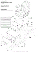 Seat Mount &amp; Floor Group S/N: 400369918 and Below