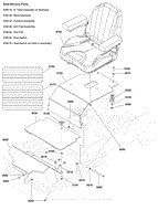 Seat Mount &amp; Floor Group S/N: 400369919 to 4000875836