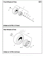 Wheel and Tire Group S/N: 4000771923 and Below