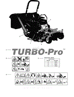 Decal Group - Turbo Pro Blower S/N: 07/2014 &amp; Above