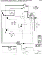 Electrical Schematic - Ign. Grounding Circuit/Op. Pres. B&amp;S 44T977, 49T877 S/N: 2017954956 &amp; Above