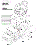 Seat Mount &amp; Floor Group - S/N: 4000081646 &amp; Above