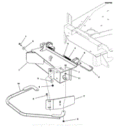 Blower Mount Group - 52&quot; Mower Decks, TURBO-Pro MAX