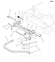 Blower Mount Group - 61&quot; Mower Decks, TURBO-Pro MAX