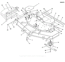 61&quot; Mower Deck - Housing, Covers, Spindles, &amp; Blades