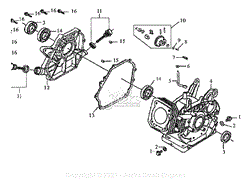 Engine (0H33750MNL) - 1 - Crankcase