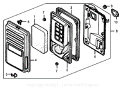 Engine - 11 - Air Cleaner