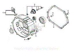 Engine - 0J5223APMNL - 4 - Crankcase Cover